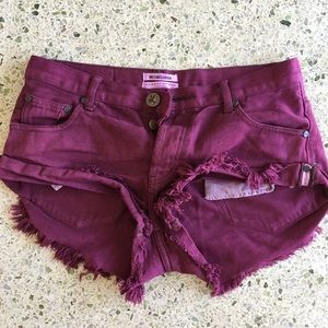 One Teaspoon shorts